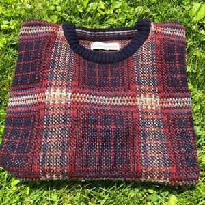 Cozy grandad sweater!